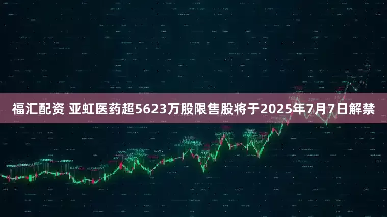 福汇配资 亚虹医药超5623万股限售股将于2025年7月7日解禁